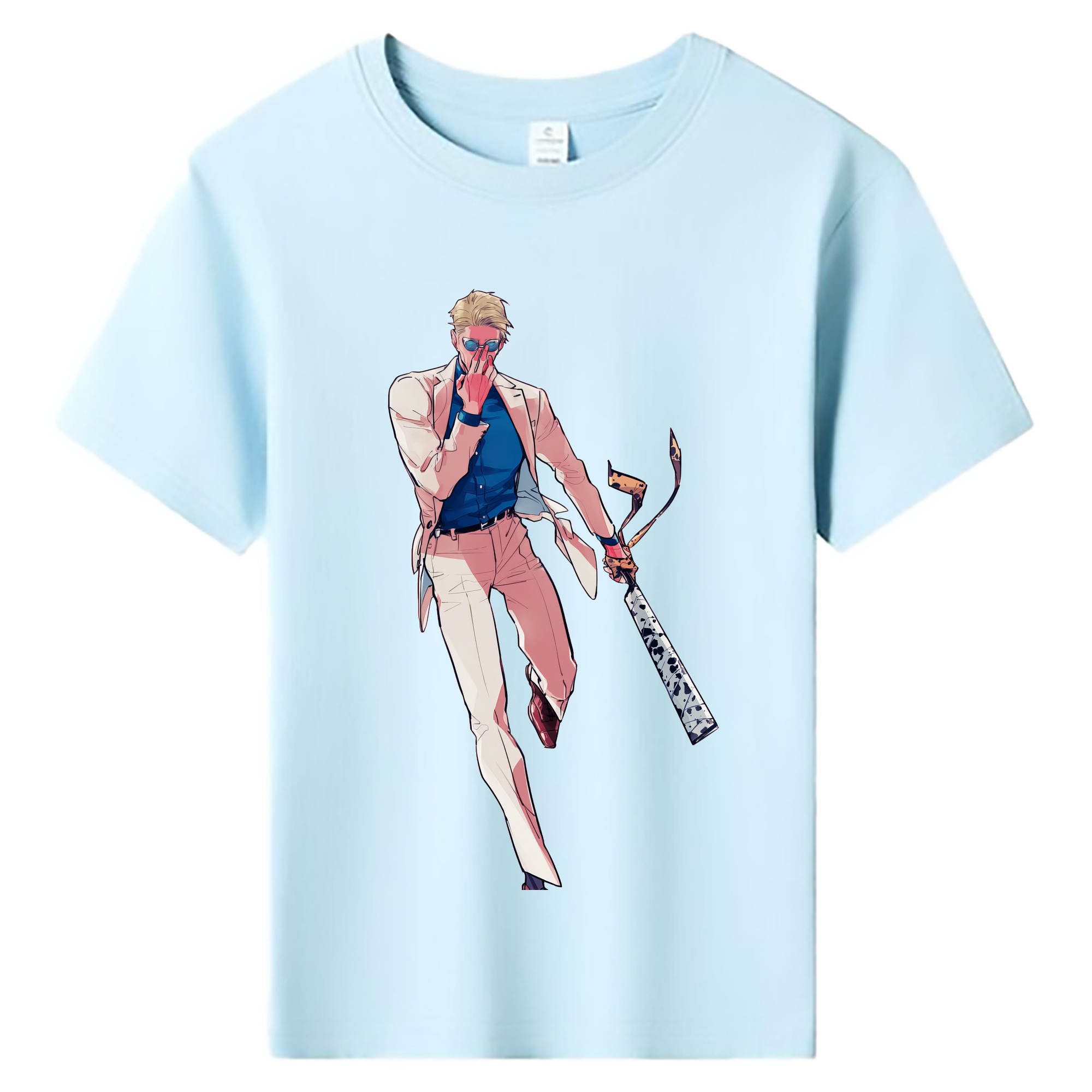 （画像用） 呪術廻戦 Jujutsu Kaisen 綿100％キッズTシャツ（フロントプリント）